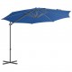 Cantilever Umbrella with Steel Pole Azure Blue 300 cm Cantilever Umbrella with Steel Pole Azure Blue 300 cm