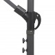 Hanging Parasol Taupe 3 m Aluminium Pole Hanging Parasol Taupe 3 m Aluminium Pole