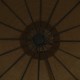 Hanging Parasol Taupe 3 m Aluminium Pole Hanging Parasol Taupe 3 m Aluminium Pole