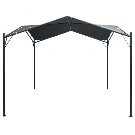 Gazebo Pavilion Tent Canopy 3x3 m Steel Anthracite Gazebo Pavilion Tent Canopy 3x3 m Steel Anthracite