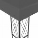 Gazebo 3x3 m Anthracite Fabric Gazebo 3x3 m Anthracite Fabric