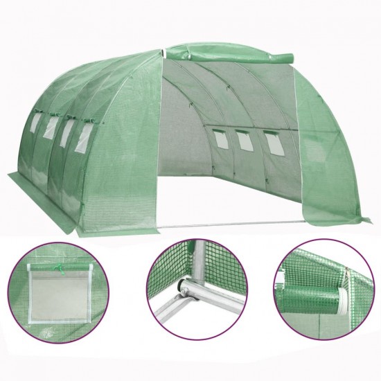 Greenhouse 16 m² 4x4x2 m Greenhouse 16 m² 4x4x2 m