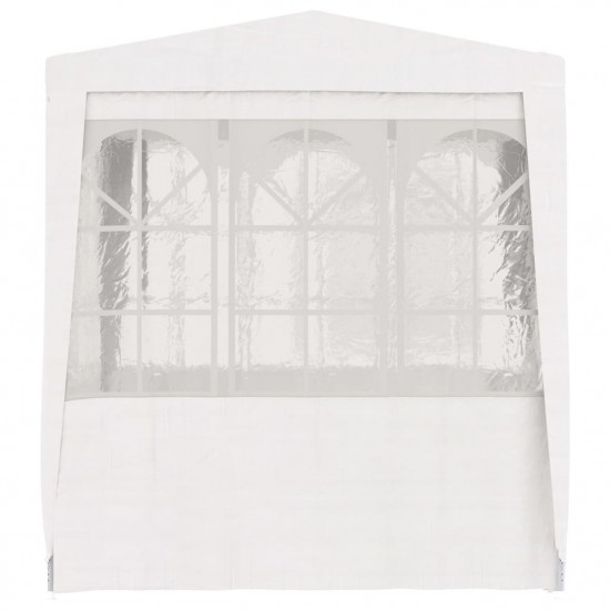 Professional Party Tent with Side Walls 2x2 m White 90 g/m² Professional Party Tent with Side Walls 2x2 m White 90 g/m²