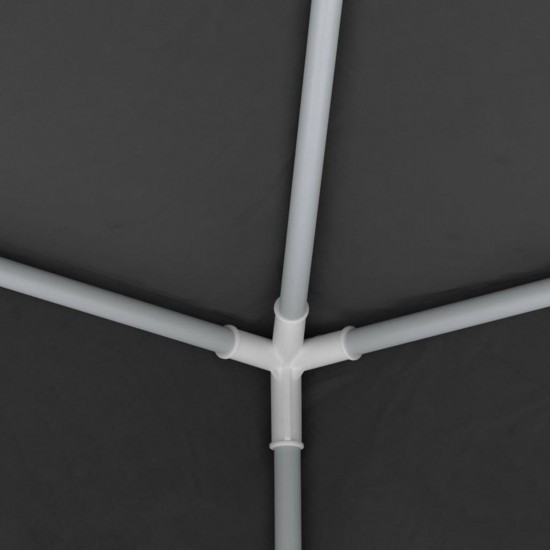 Professional Party Tent with Side Walls 2x2 m Anthracite 90 g/m? Professional Party Tent with Side Walls 2x2 m Anthracite 90 g/m?