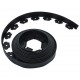 Flexible Lawn Edging with 30 Pegs 10 m 5 cm Flexible Lawn Edging with 30 Pegs 10 m 5 cm