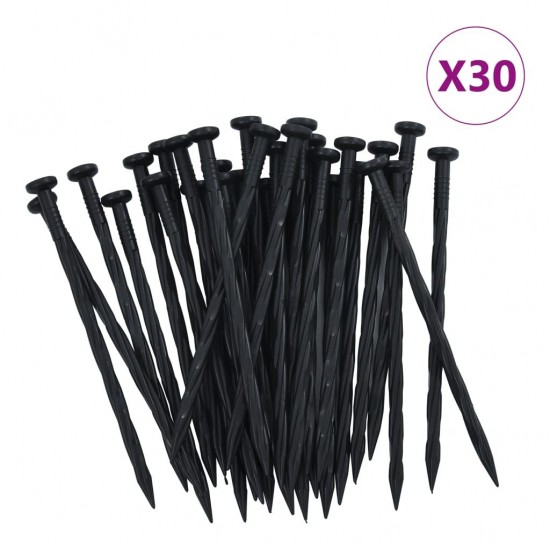 Flexible Lawn Edging with 30 Pegs 10 m 5 cm Flexible Lawn Edging with 30 Pegs 10 m 5 cm