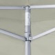 Professional Folding Party Tent with 2 Sidewalls 2x2 m Steel Cream Professional Folding Party Tent with 2 Sidewalls 2x2 m Steel Cream