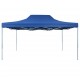 Professional Folding Party Tent 3x4 m Steel Blue Professional Folding Party Tent 3x4 m Steel Blue