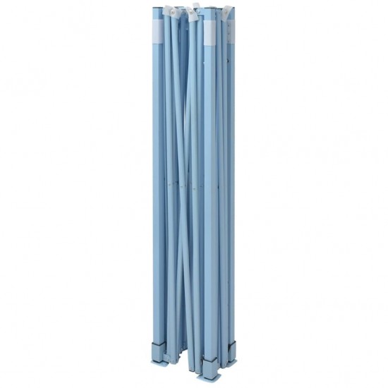 Professional Folding Party Tent 3x4 m Steel Blue Professional Folding Party Tent 3x4 m Steel Blue