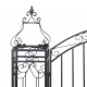 Ornamental Garden Gate Wrought Iron 122x20.5x160 cm Ornamental Garden Gate Wrought Iron 122x20.5x160 cm