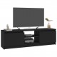 TV Cabinet Black 120x30x35.5 cm Chipboard TV Cabinet Black 120x30x35.5 cm Chipboard