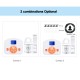 Automatic Drip Irrigation Emitter System Controller Batter-powered/USB-powered Programmable Watering Water Timer for Gardening Pot Plants Flowers with 10-meters 4/7 Automatic Drip Irrigation Emitter System Controller Batter-powered/USB-powered Programmable Watering Water Timer for Gardening Pot Plants Flowers with 10-meters 4/7