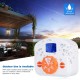 Automatic Drip Irrigation Emitter System Controller Batter-powered/USB-powered Programmable Watering Water Timer for Gardening Pot Plants Flowers with 10-meters 4/7 Automatic Drip Irrigation Emitter System Controller Batter-powered/USB-powered Programmable Watering Water Timer for Gardening Pot Plants Flowers with 10-meters 4/7