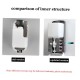 Fengjie Bathroom Touchless Cleaning Liquid Dispenser Machine Wall-mounted Fine Mist Spray Hand Hygiene Automatic Sensor Hand Cleaner F1303 Induction Sprayer Machine 1000ML (Batteries not included) Fengjie Bathroom Touchless Cleaning Liquid Dispenser Machine Wall-mounted Fine Mist Spray Hand Hygiene Automatic Sensor Hand Cleaner F1303 Induction Sprayer Machine 1000ML (Batteries not included)