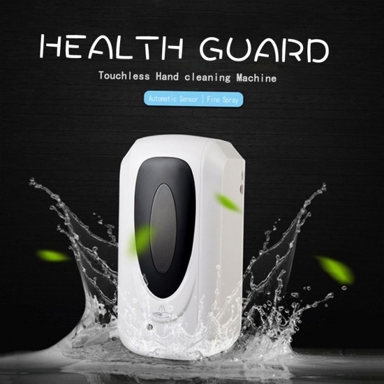 Fengjie Bathroom Touchless Cleaning Liquid Dispenser Machine Wall-mounted Fine Mist Spray Hand Hygiene Automatic Sensor Hand Cleaner F1303 Induction Sprayer Machine 1000ML (Batteries not included) Fengjie Bathroom Touchless Cleaning Liquid Dispenser Machine Wall-mounted Fine Mist Spray Hand Hygiene Automatic Sensor Hand Cleaner F1303 Induction Sprayer Machine 1000ML (Batteries not included)