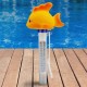 Practical Durable Cute Baby Cartoon Goldfish Indoor Outdoor Floating Thermometer With String For Swimming Pool Practical Durable Cute Baby Cartoon Goldfish Indoor Outdoor Floating Thermometer With String For Swimming Pool