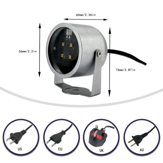 UV Purple Light Sterilization Disinfection Lamp Waterproof UVC UVA Double Waveband Household Sterilamp Sterilization Light UV Purple Light Sterilization Disinfection Lamp Waterproof UVC UVA Double Waveband Household Sterilamp Sterilization Light