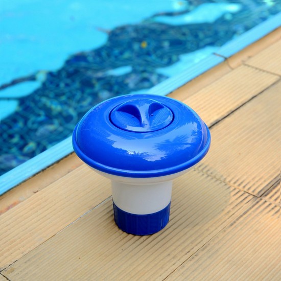 Floating Tablet Spa Chemical Dispenser Floating Pool Chlorine Dispenser Chemical Holder for 1.5 inches Chlorine Tablets Adjustable Flow Vents for Increased Control Floating Tablet Spa Chemical Dispenser Floating Pool Chlorine Dispenser Chemical Holder for 1.5 inches Chlorine Tablets Adjustable Flow Vents for Increased Control