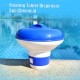 Floating Tablet Spa Chemical Dispenser Floating Pool Chlorine Dispenser Chemical Holder for 1.5 inches Chlorine Tablets Adjustable Flow Vents for Increased Control Floating Tablet Spa Chemical Dispenser Floating Pool Chlorine Dispenser Chemical Holder for 1.5 inches Chlorine Tablets Adjustable Flow Vents for Increased Control