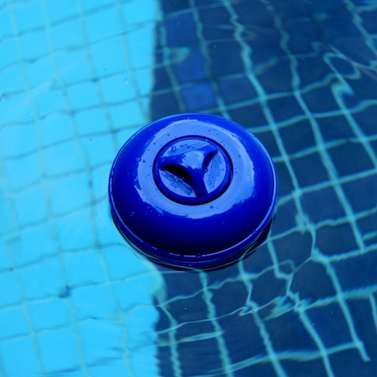 Floating Tablet Spa Chemical Dispenser Floating Pool Chlorine Dispenser Chemical Holder for 1.5 inches Chlorine Tablets Adjustable Flow Vents for Increased Control Floating Tablet Spa Chemical Dispenser Floating Pool Chlorine Dispenser Chemical Holder for 1.5 inches Chlorine Tablets Adjustable Flow Vents for Increased Control