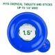 Floating Tablet Spa Chemical Dispenser Floating Pool Chlorine Dispenser Chemical Holder for 1.5 inches Chlorine Tablets Adjustable Flow Vents for Increased Control Floating Tablet Spa Chemical Dispenser Floating Pool Chlorine Dispenser Chemical Holder for 1.5 inches Chlorine Tablets Adjustable Flow Vents for Increased Control