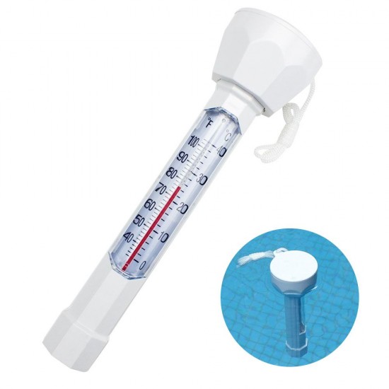 Swimming Pool Floating Thermometer Easily Readable Thermograph Water Temperature Testing Tool with String for Spa Pool Pond Hot Tub Swimming Pool Floating Thermometer Easily Readable Thermograph Water Temperature Testing Tool with String for Spa Pool Pond Hot Tub