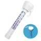Swimming Pool Floating Thermometer Easily Readable Thermograph Water Temperature Testing Tool with String for Spa Pool Pond Hot Tub Swimming Pool Floating Thermometer Easily Readable Thermograph Water Temperature Testing Tool with String for Spa Pool Pond Hot Tub