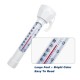 Swimming Pool Floating Thermometer Easily Readable Thermograph Water Temperature Testing Tool with String for Spa Pool Pond Hot Tub Swimming Pool Floating Thermometer Easily Readable Thermograph Water Temperature Testing Tool with String for Spa Pool Pond Hot Tub