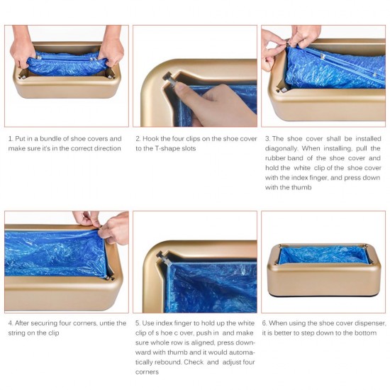 Shoe Cover Machine Automatic Shoe Cover Dispenser for Home Hotels Factories Shoe Cover Machine Automatic Shoe Cover Dispenser for Home Hotels Factories