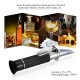 Portable Handheld ATC Alcohol Refractometer Liquor Volume Percent Tester with 0-80% Measuring Range Portable Handheld ATC Alcohol Refractometer Liquor Volume Percent Tester with 0-80% Measuring Range