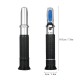 Portable Handheld ATC Alcohol Refractometer Liquor Volume Percent Tester with 0-80% Measuring Range Portable Handheld ATC Alcohol Refractometer Liquor Volume Percent Tester with 0-80% Measuring Range
