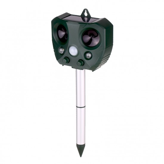 Solar Ultrasonic Repeller Waterproof Outdoor Pest Animal Expeller with Motion Sensor and Flashing Light Repeller for Cats Dogs Repel-pesticides Solar Ultrasonic Repeller Waterproof Outdoor Pest Animal Expeller with Motion Sensor and Flashing Light Repeller for Cats Dogs Repel-pesticides