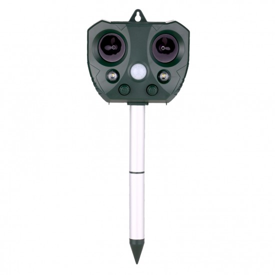 Solar Ultrasonic Repeller Waterproof Outdoor Pest Animal Expeller with Motion Sensor and Flashing Light Repeller for Cats Dogs Repel-pesticides Solar Ultrasonic Repeller Waterproof Outdoor Pest Animal Expeller with Motion Sensor and Flashing Light Repeller for Cats Dogs Repel-pesticides