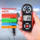 8 in 1 Handheld Digital Anemometer Wind Speed/Wind Chill/Temperature/Humidity/Heat Index/Dew Point/Barometric Pressure/Altitude Meter Digital Meteorograph with LCD Backlight 8 in 1 Handheld Digital Anemometer Wind Speed/Wind Chill/Temperature/Humidity/Heat Index/Dew Point/Barometric Pressure/Altitude Meter Digital Meteorograph with LCD Backlight