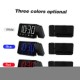 Projection Alarm Clock 180°Projector with FM Radio Snooze Function 4 Dimmer Dual Alarm USB Charging Digital Clock 12H/24H for Bedrooms Projection Alarm Clock 180°Projector with FM Radio Snooze Function 4 Dimmer Dual Alarm USB Charging Digital Clock 12H/24H for Bedrooms