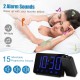 Projection Alarm Clock 180°Projector with FM Radio Snooze Function 4 Dimmer Dual Alarm USB Charging Digital Clock 12H/24H for Bedrooms Projection Alarm Clock 180°Projector with FM Radio Snooze Function 4 Dimmer Dual Alarm USB Charging Digital Clock 12H/24H for Bedrooms