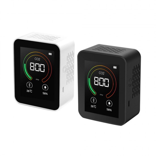 Intelligent Big Screen CO2 Temperature Humidity Multipurpose Detect Tool Portable Testing Instrument Household Intelligent Big Screen CO2 Temperature Humidity Multipurpose Detect Tool Portable Testing Instrument Household