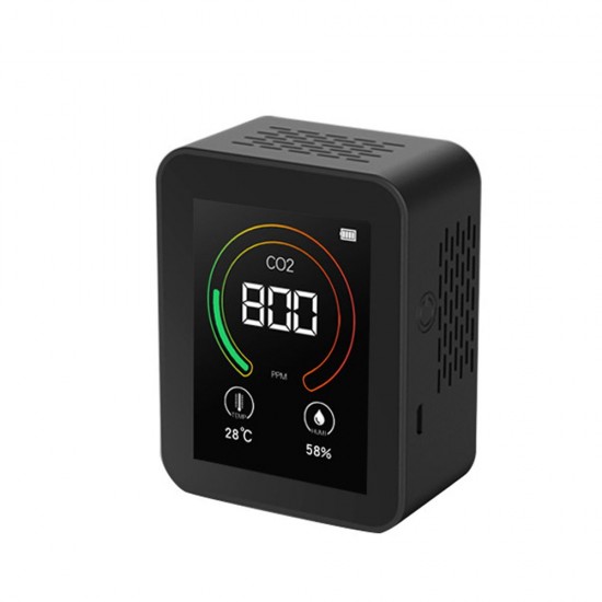 Intelligent Big Screen CO2 Temperature Humidity Multipurpose Detect Tool Portable Testing Instrument Household Intelligent Big Screen CO2 Temperature Humidity Multipurpose Detect Tool Portable Testing Instrument Household