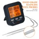 Digital Food Thermometer and Timer Wireless Meat Temperature Probe Thermomter Oven Thermometer for Grill Smoker Barbecue Kitchen Cooking with Dual Probes Digital Food Thermometer and Timer Wireless Meat Temperature Probe Thermomter Oven Thermometer for Grill Smoker Barbecue Kitchen Cooking with Dual Probes