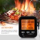 Digital Food Thermometer and Timer Wireless Meat Temperature Probe Thermomter Oven Thermometer for Grill Smoker Barbecue Kitchen Cooking with Dual Probes Digital Food Thermometer and Timer Wireless Meat Temperature Probe Thermomter Oven Thermometer for Grill Smoker Barbecue Kitchen Cooking with Dual Probes