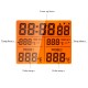 Digital Food Thermometer and Timer Wireless Meat Temperature Probe Thermomter Oven Thermometer for Grill Smoker Barbecue Kitchen Cooking with Dual Probes Digital Food Thermometer and Timer Wireless Meat Temperature Probe Thermomter Oven Thermometer for Grill Smoker Barbecue Kitchen Cooking with Dual Probes