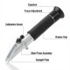 Portable Handheld ATC Alcohol Refractometer Liquor Volume Percent Tester with 0-80% Measuring Range Portable Handheld ATC Alcohol Refractometer Liquor Volume Percent Tester with 0-80% Measuring Range