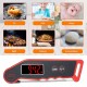 1.9-inch LED Digital Food Temperature Meter Instant Read Meat Soup Beverage Food Thermometer Accurate and Easy Cooking Thermometer with Magnet Adsorption for Cooking Grilling BBQ 1.9-inch LED Digital Food Temperature Meter Instant Read Meat Soup Beverage Food Thermometer Accurate and Easy Cooking Thermometer with Magnet Adsorption for Cooking Grilling BBQ