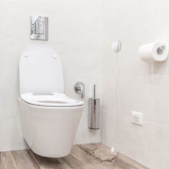 WiFi Water Leak Sensor Smart Flood Detector Tuya APP Free Remote Monitoring of Leaks 3.0 FT Detection Line Fish Tank Sink Tube Water Heater Sump Pump Alarm Indoor WiFi Water Leak Sensor Smart Flood Detector Tuya APP Free Remote Monitoring of Leaks 3.0 FT Detection Line Fish Tank Sink Tube Water Heater Sump Pump Alarm Indoor