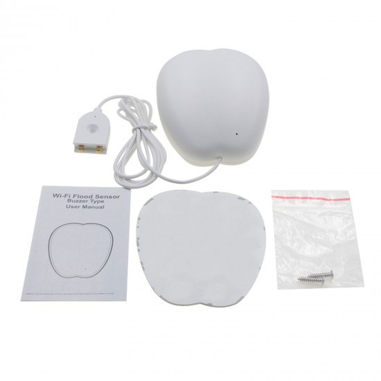 WiFi Water Leak Sensor Smart Flood Detector Tuya APP Free Remote Monitoring of Leaks 3.0 FT Detection Line Fish Tank Sink Tube Water Heater Sump Pump Alarm Indoor WiFi Water Leak Sensor Smart Flood Detector Tuya APP Free Remote Monitoring of Leaks 3.0 FT Detection Line Fish Tank Sink Tube Water Heater Sump Pump Alarm Indoor