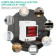 Multi-functional Digital Din Rail Current Voltage Power Ammeter Voltmeter Display Meter AC 80-300V / 100A Multi-functional Digital Din Rail Current Voltage Power Ammeter Voltmeter Display Meter AC 80-300V / 100A