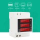 Multi-functional Digital Din Rail Current Voltage Power Ammeter Voltmeter Display Meter AC 80-300V / 100A Multi-functional Digital Din Rail Current Voltage Power Ammeter Voltmeter Display Meter AC 80-300V / 100A
