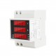 Multi-functional Digital Din Rail Current Voltage Power Ammeter Voltmeter Display Meter AC 80-300V / 100A Multi-functional Digital Din Rail Current Voltage Power Ammeter Voltmeter Display Meter AC 80-300V / 100A