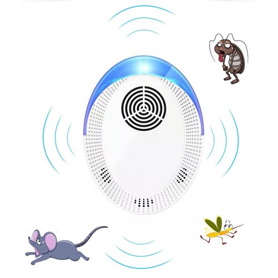 Electronic Pest Reject Mouse Cockroach Repeller Device Insect Rats Spiders Mosquito Killer Pest Control for Living Room Garage Office Hotel Humans and Pets Safe Electronic Pest Reject Mouse Cockroach Repeller Device Insect Rats Spiders Mosquito Killer Pest Control for Living Room Garage Office Hotel Humans and Pets Safe