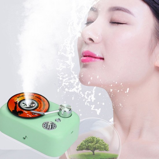 Mini USB Mist Humidifier with Night Light & Aroma Diffuser 300ml Retro Phonograph Appearance Small Humidifiers Warm Yellow/ Colorful Light Spray Humidifiers with Aromatherapy Quiet for Adults Kids Bedrooms Offices Baby Rooms Mini USB Mist Humidifier with Night Light & Aroma Diffuser 300ml Retro Phonograph Appearance Small Humidifiers Warm Yellow/ Colorful Light Spray Humidifiers with Aromatherapy Quiet for Adults Kids Bedrooms Offices Baby Rooms